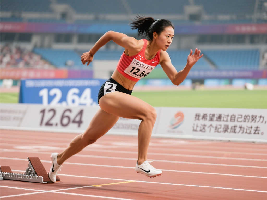 吴艳妮新目标：挑战12秒64全国纪录，助力100米栏走向大众